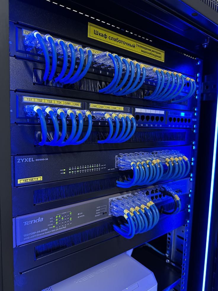 Network Cabling Installation - IT Infrastructure
